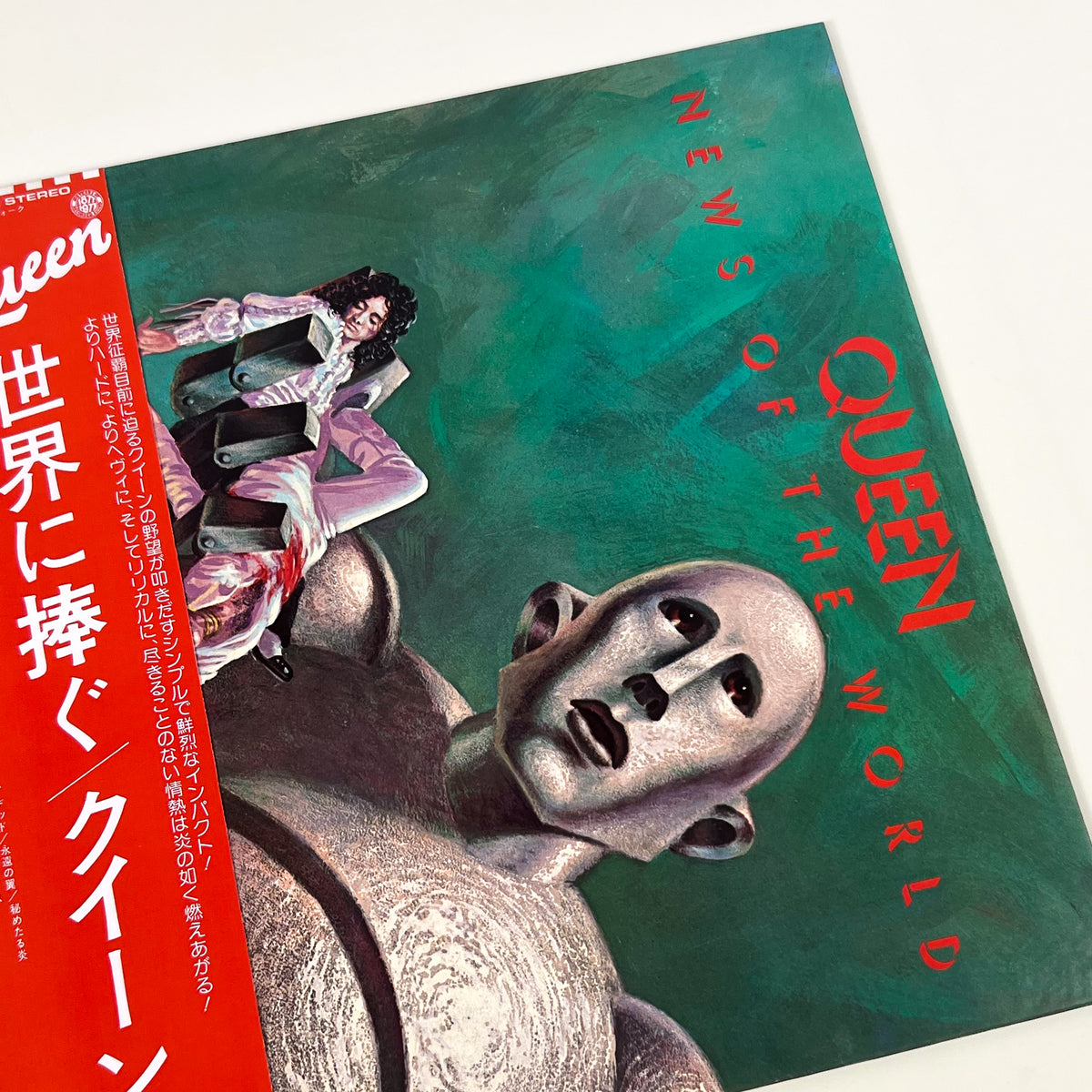 QUEEN – News Of The World Prima Stampa Giapponese P-10430E 1977 OBI PROMO