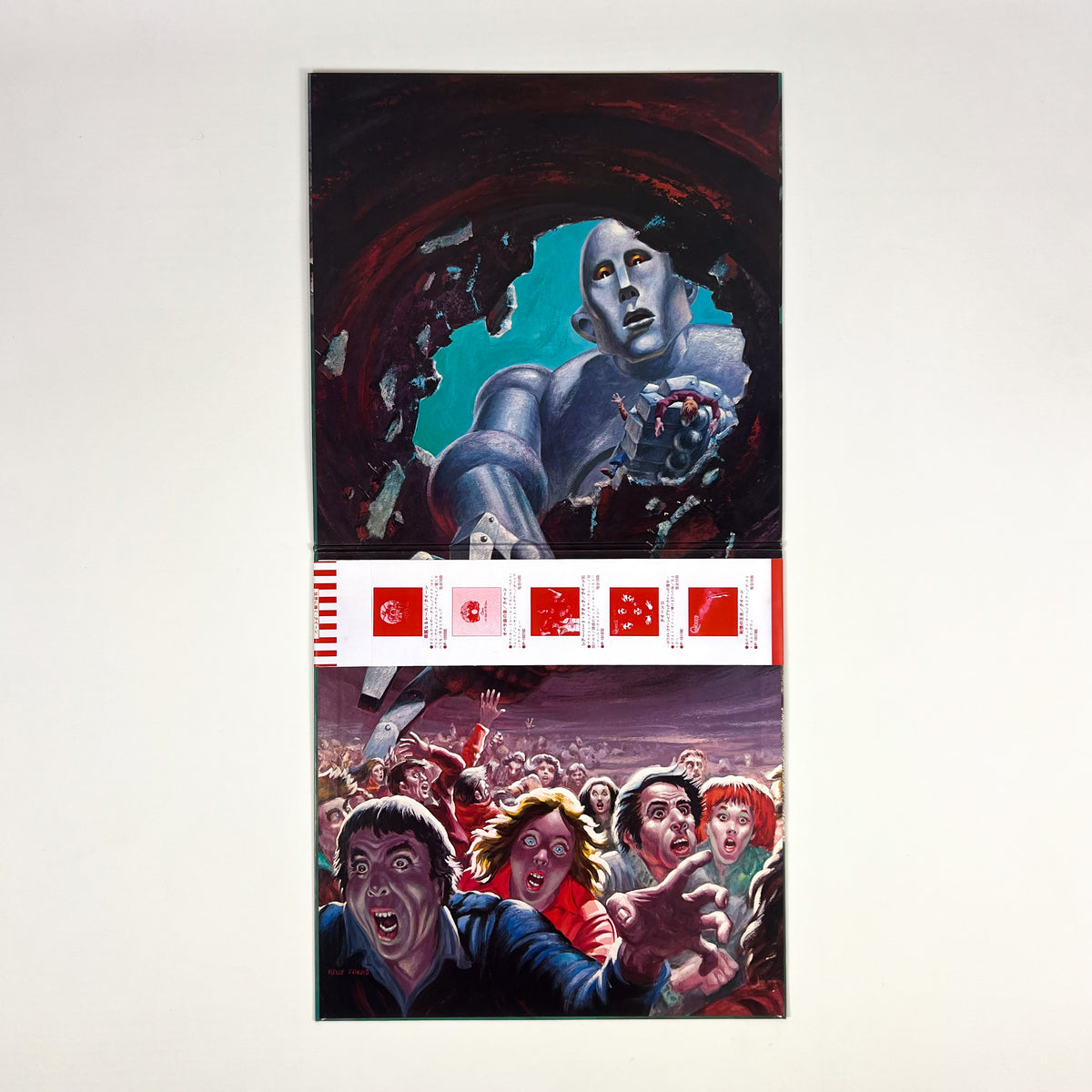 QUEEN – News Of The World Prima Stampa Giapponese P-10430E 1977 OBI PROMO