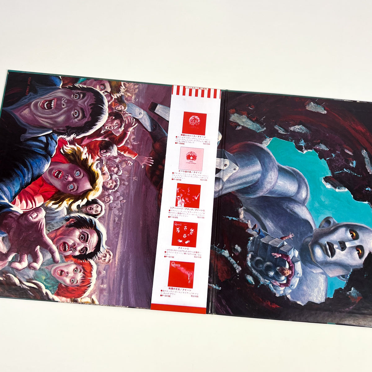 QUEEN – News Of The World Prima Stampa Giapponese P-10430E 1977 OBI PROMO