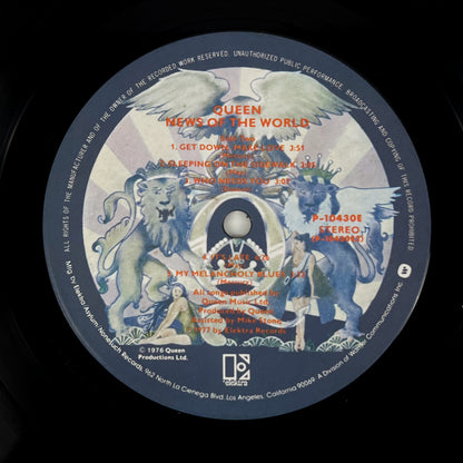 QUEEN – News Of The World Prima Stampa Giapponese P-10430E 1977 OBI PROMO