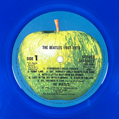 THE BEATLES – 1967–1970 Edizione Giapponese EAS-50023~24 1978 OBI LTD EDITION BLUE