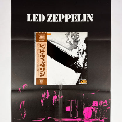 LED ZEPPELIN – Led Zeppelin I Stampa Giapponese P-10105A 1976 OBI POSTER
