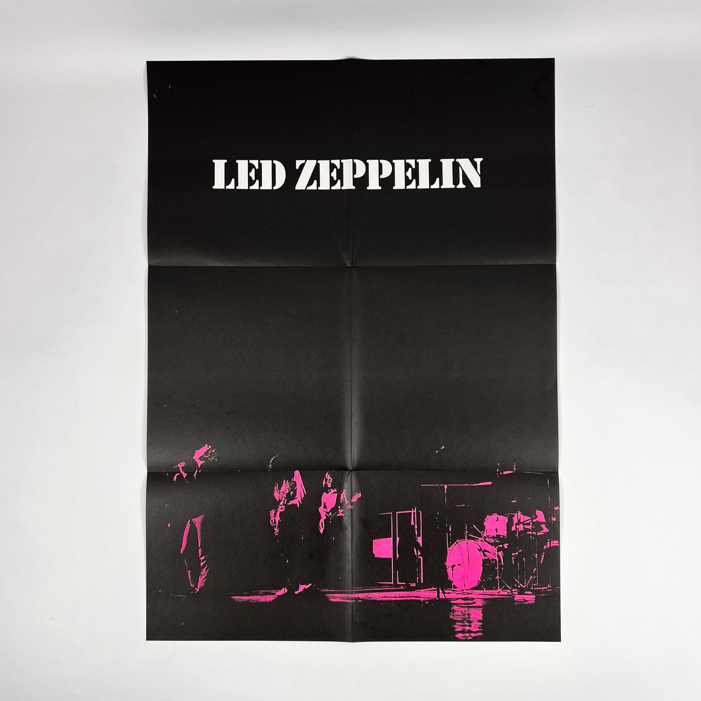 LED ZEPPELIN – Led Zeppelin I Stampa Giapponese P-10105A 1976 OBI POSTER
