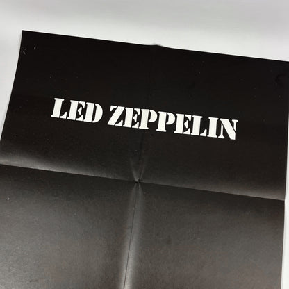 LED ZEPPELIN – Led Zeppelin I Stampa Giapponese P-10105A 1976 OBI POSTER
