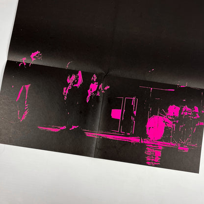 LED ZEPPELIN – Led Zeppelin I Stampa Giapponese P-10105A 1976 OBI POSTER