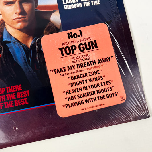 TOP GUN – Original Soundtrack Prima Stampa Giapponese 28AP 3210 1986 OBI SHRINK