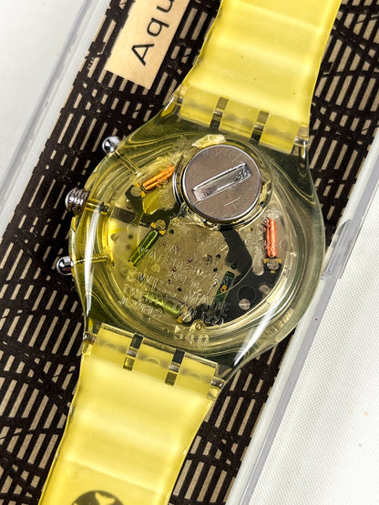 Swatch Aqua Chrono “Happy Landing” SBK109 1995