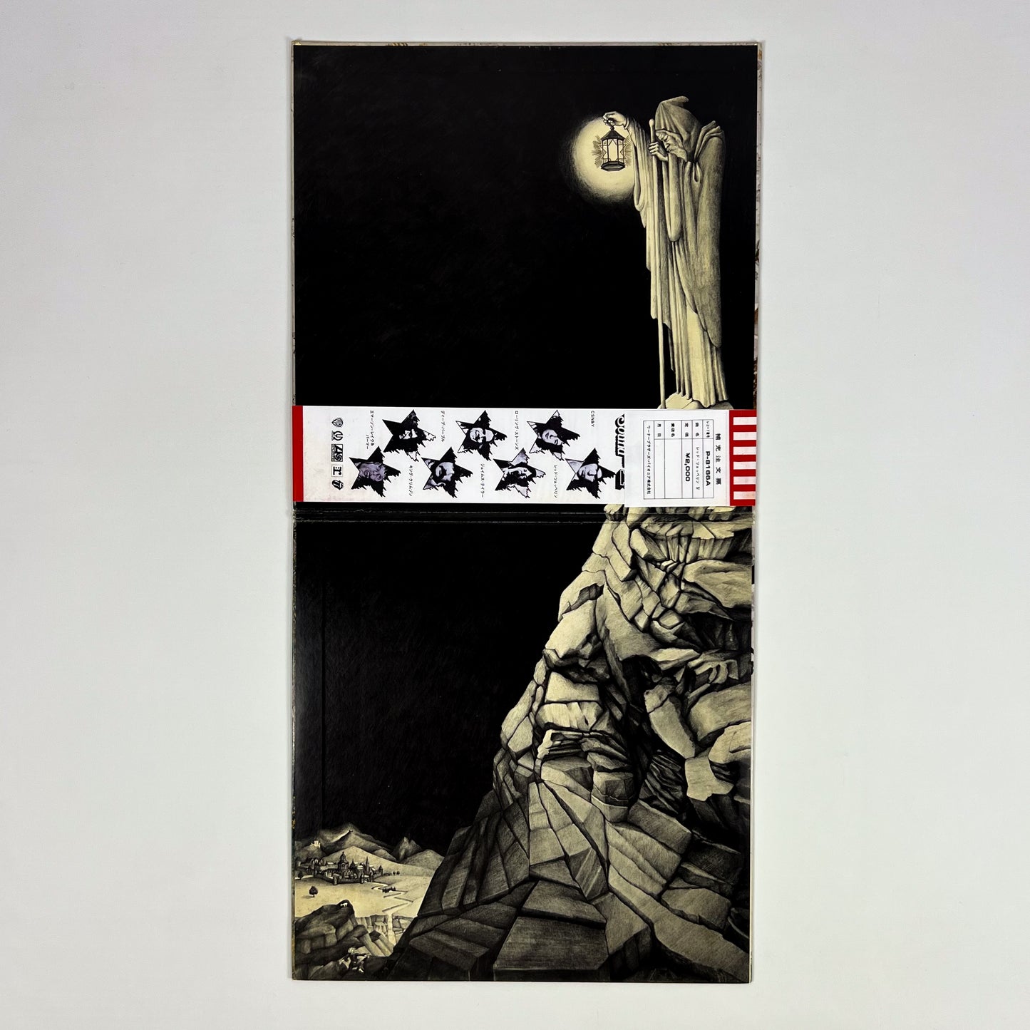 LED ZEPPELIN – Led Zeppelin IV Prima Stampa Giapponese P-8166A 1971 OBI