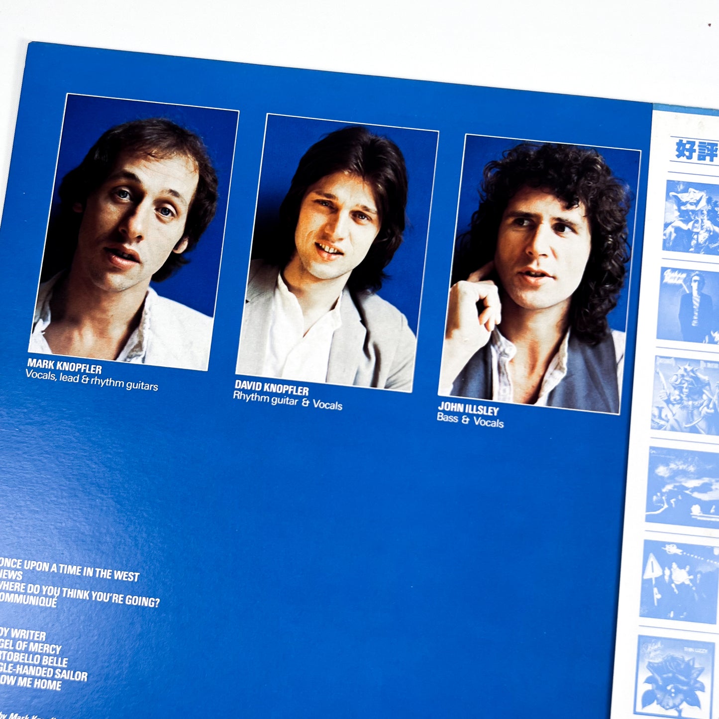 DIRE STRAITS – Communiqué Prima Stampa Giapponese RJ-7588 1979 OBI TRANSLUCENT