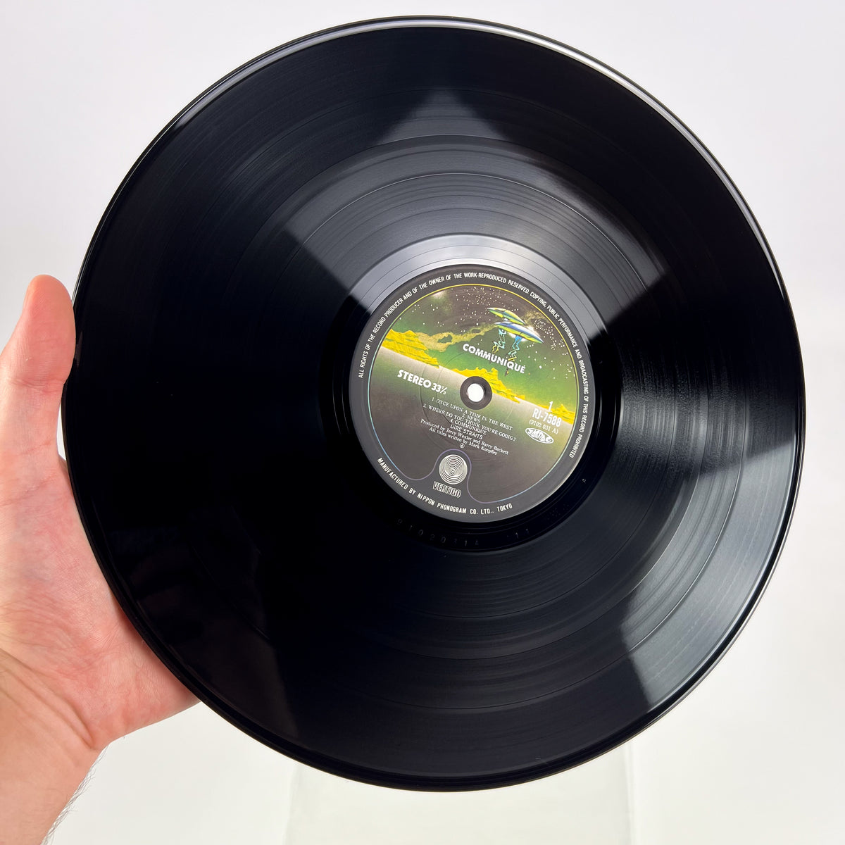 DIRE STRAITS – Communiqué Prima Stampa Giapponese RJ-7588 1979 OBI TRANSLUCENT