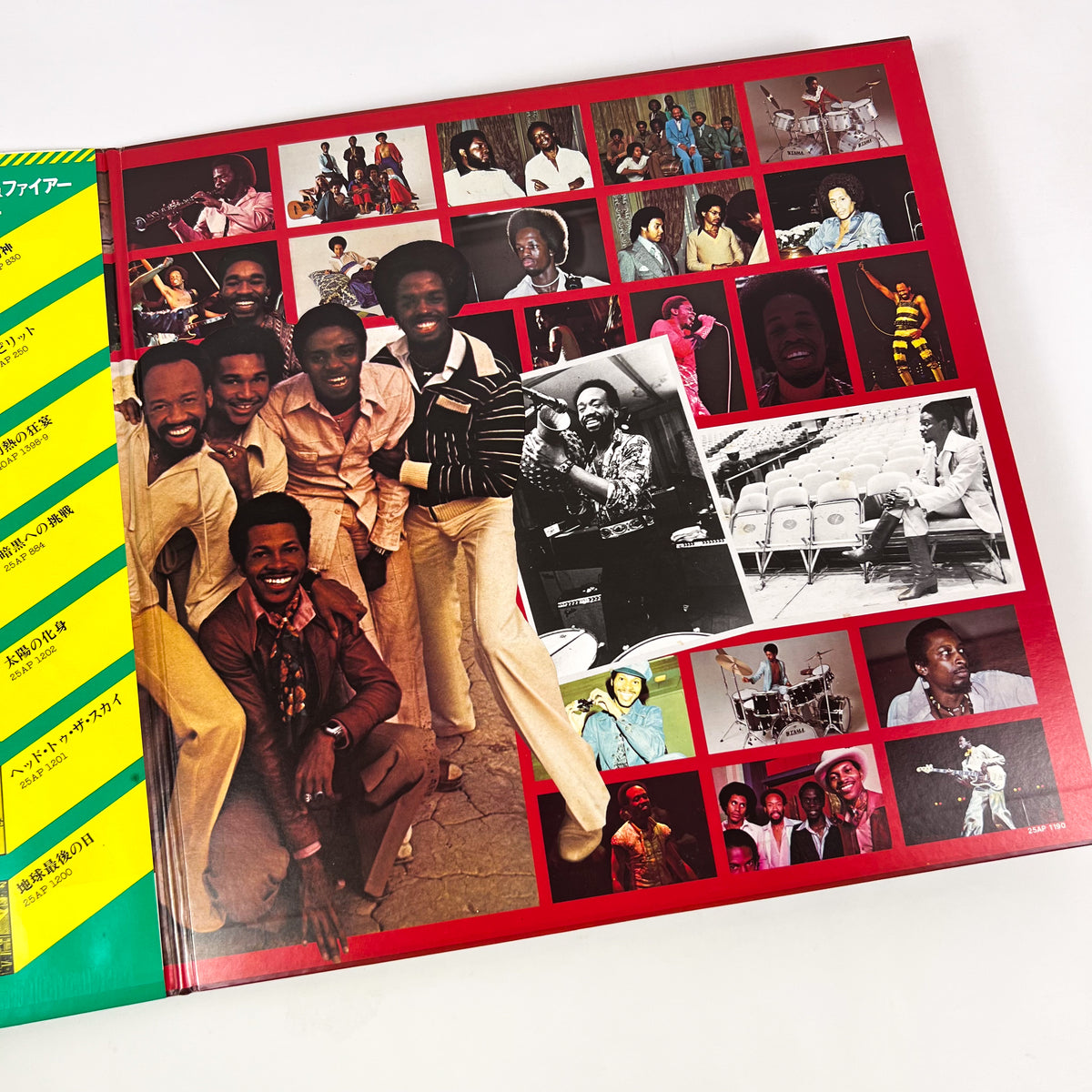 EARTH, WIND & FIRE – The Best Of Earth, Wind & Fire Vol. I Première presse japonaise 25AP 1190 1978 OBI GATEFOLD