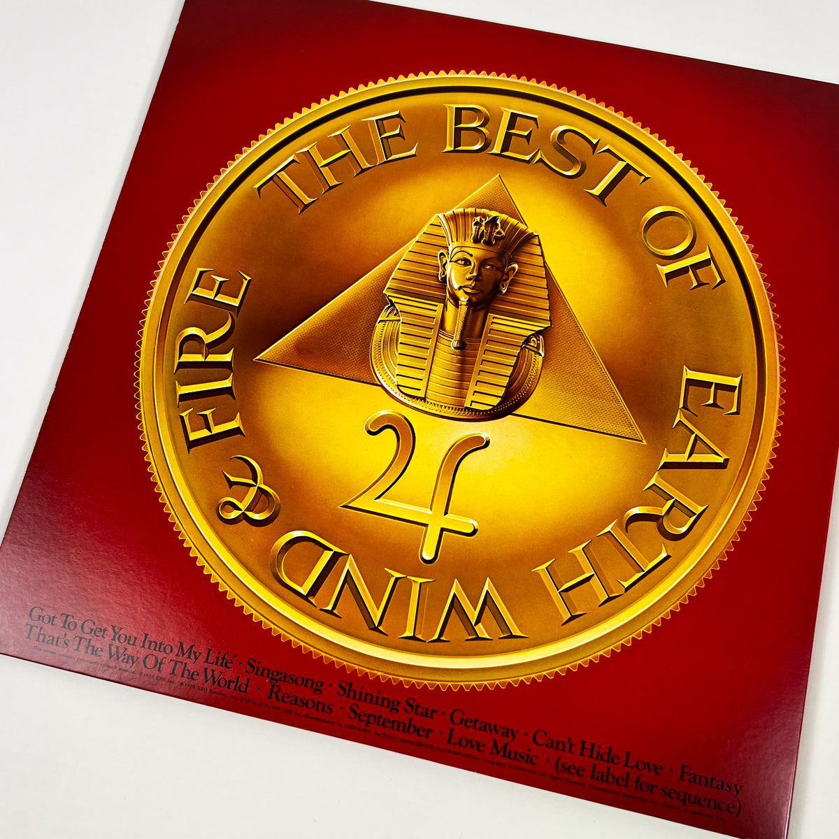 EARTH, WIND & FIRE – The Best Of Earth, Wind & Fire Vol. I Première presse japonaise 25AP 1190 1978 OBI GATEFOLD