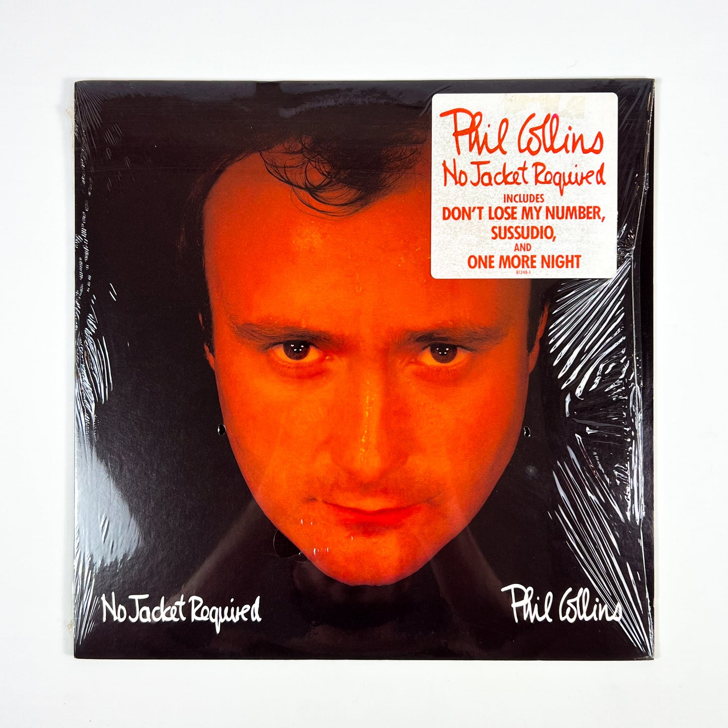PHIL COLLINS – No Jacket Required Prima Stampa USA 81240-1-E 1985 OIS SHRINK