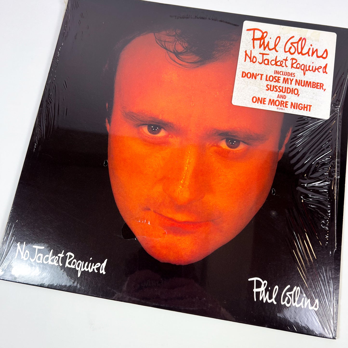PHIL COLLINS – No Jacket Required Prima Stampa USA 81240-1-E 1985 OIS SHRINK