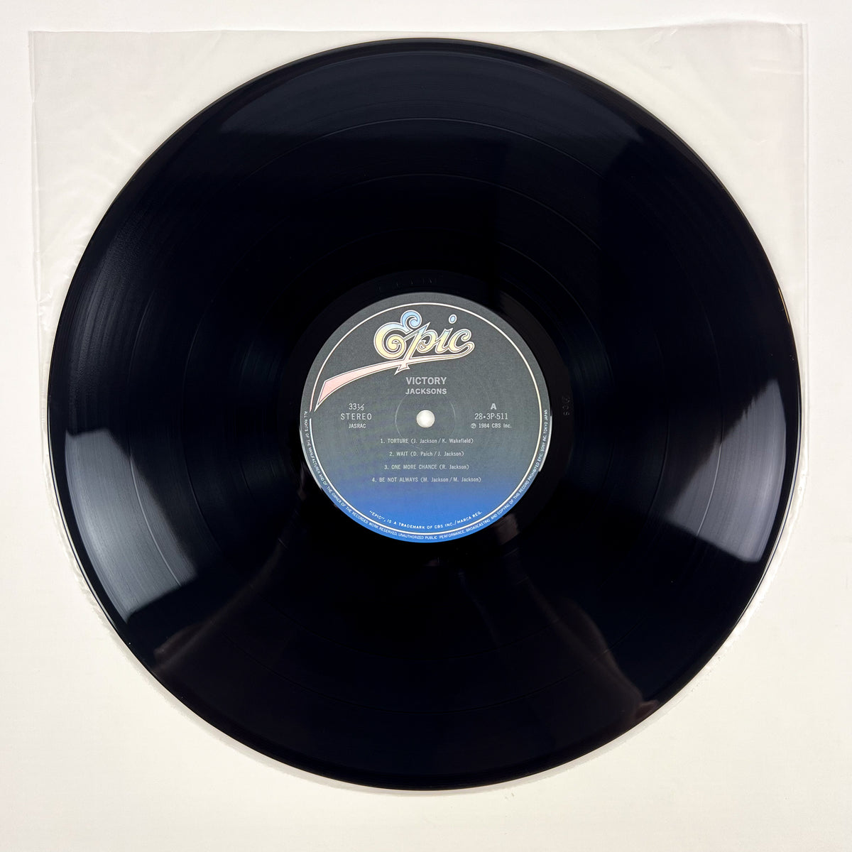 THE JACKSONS – Victory Prima Stampa Giapponese 28-3P-511 1984 OBI SHRINK