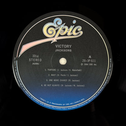 THE JACKSONS – Victory Prima Stampa Giapponese 28-3P-511 1984 OBI SHRINK