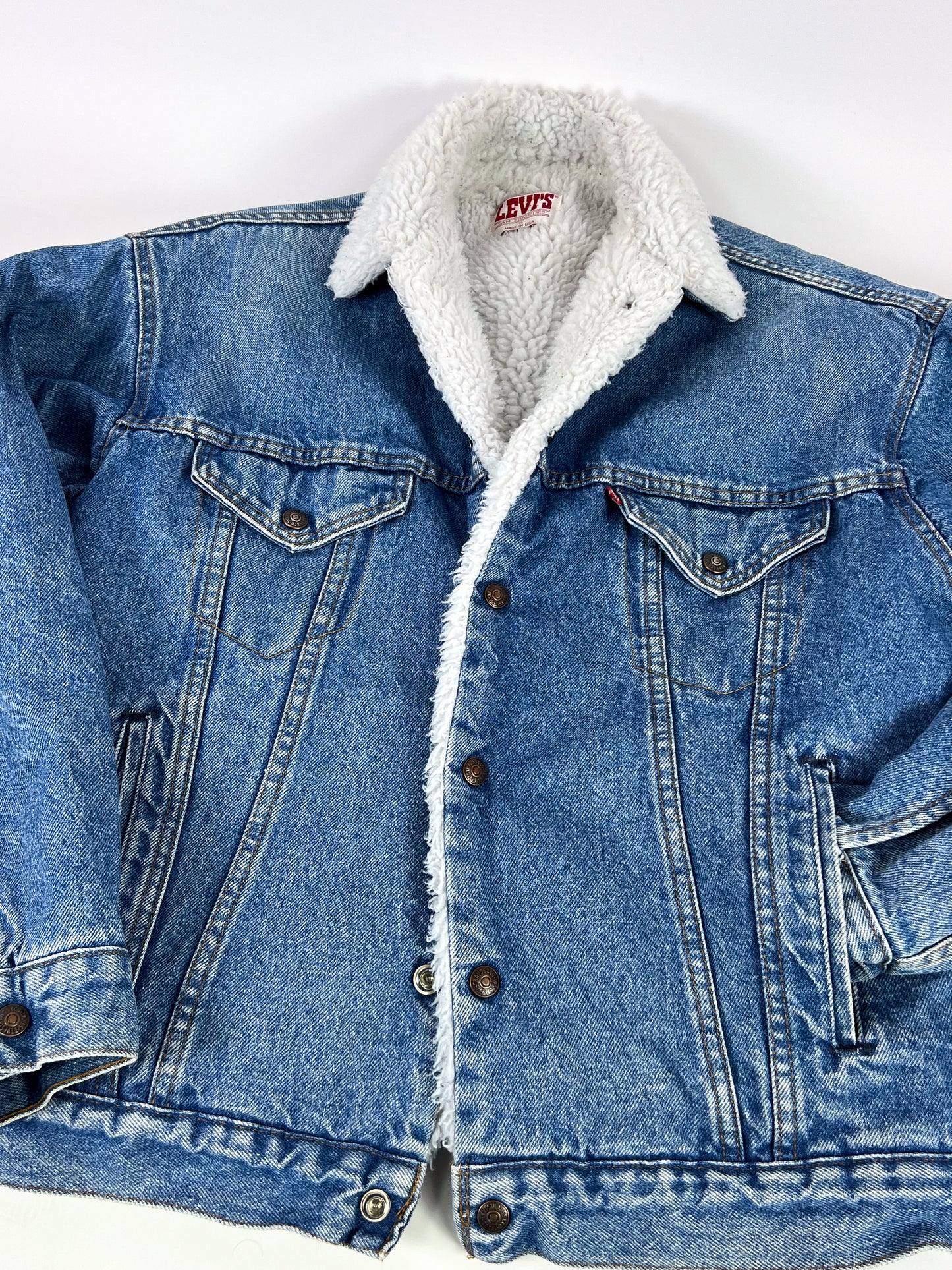 Levi's Sherpa Jacket Made in USA anni '80