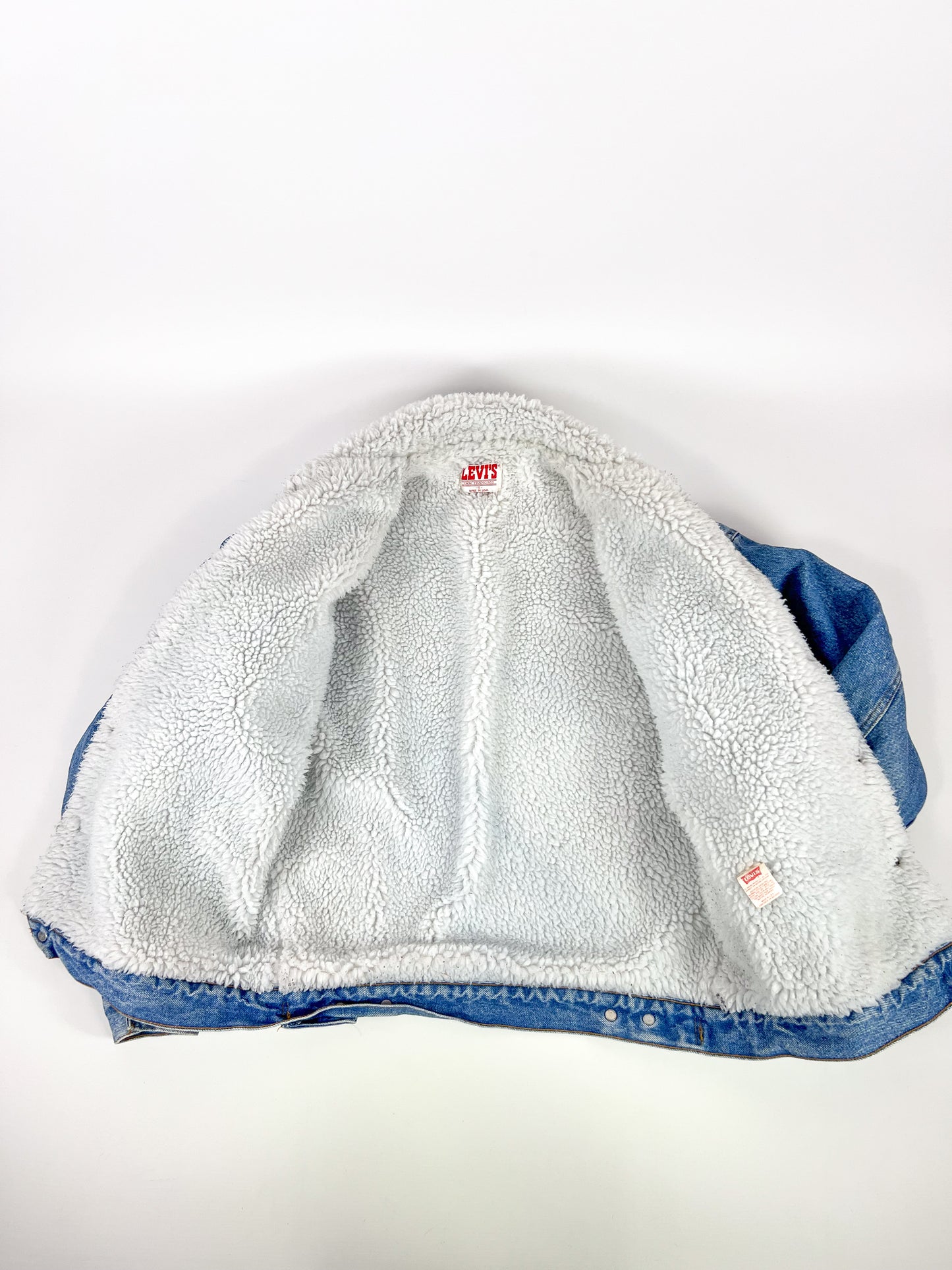 Levi's Sherpa Jacket Made in USA anni '80