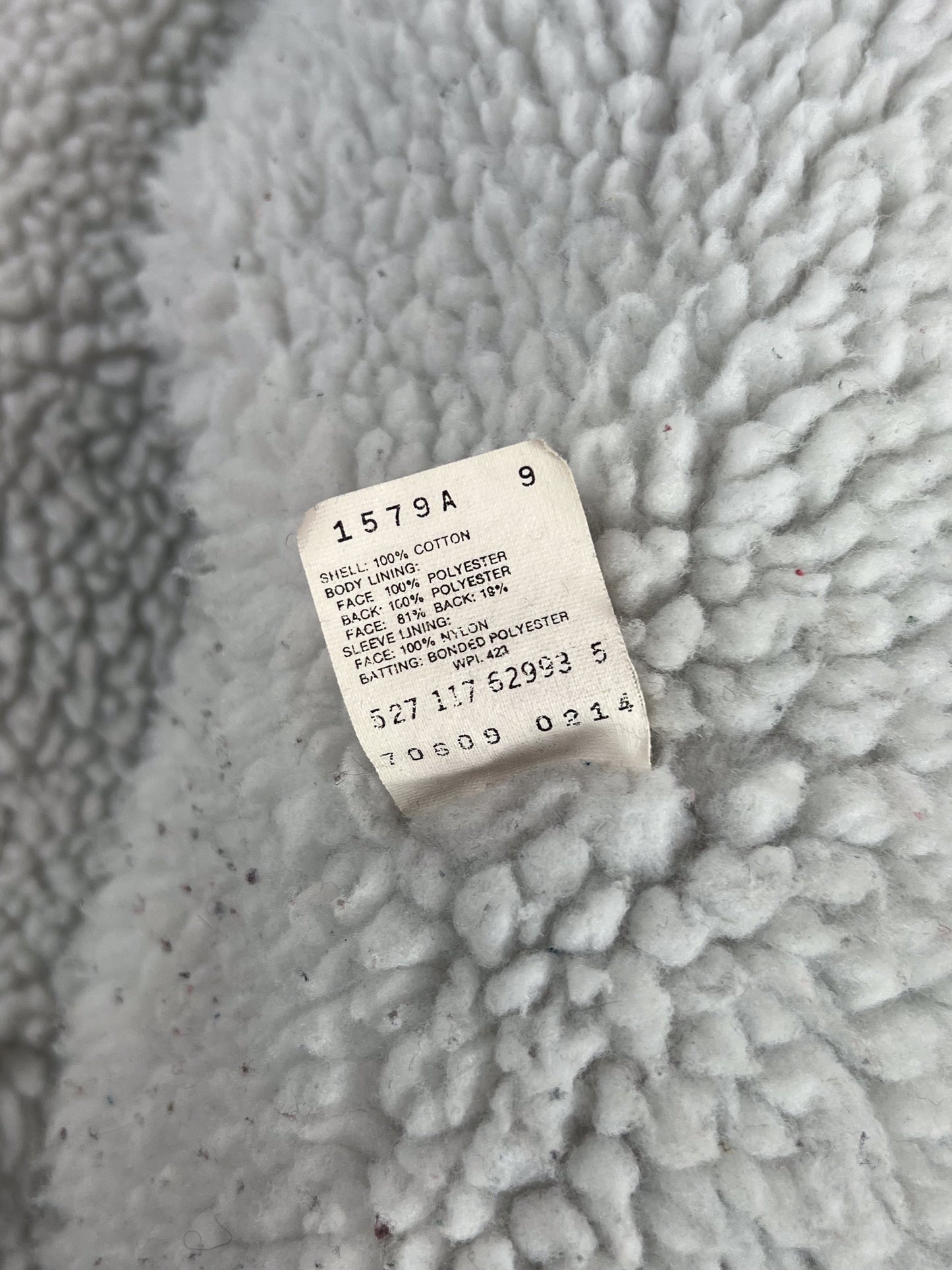 Levi's Sherpa Jacket Made in USA anni '80