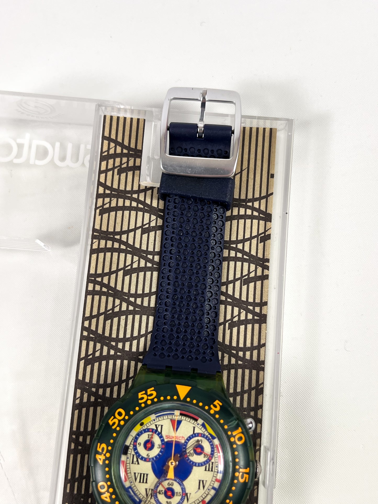 Swatch Aqua Chrono "Big Blue" SBN101 1994