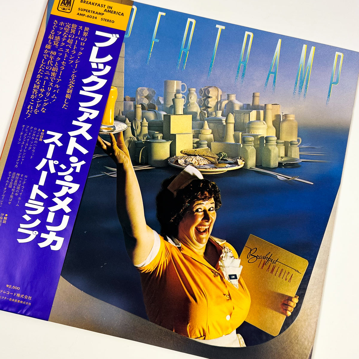 SUPERTRAMP – Breakfast In America First Japanese Pressing AMP-6034 1979 OBI