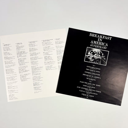 SUPERTRAMP – Breakfast In America First Japanese Pressing AMP-6034 1979 OBI