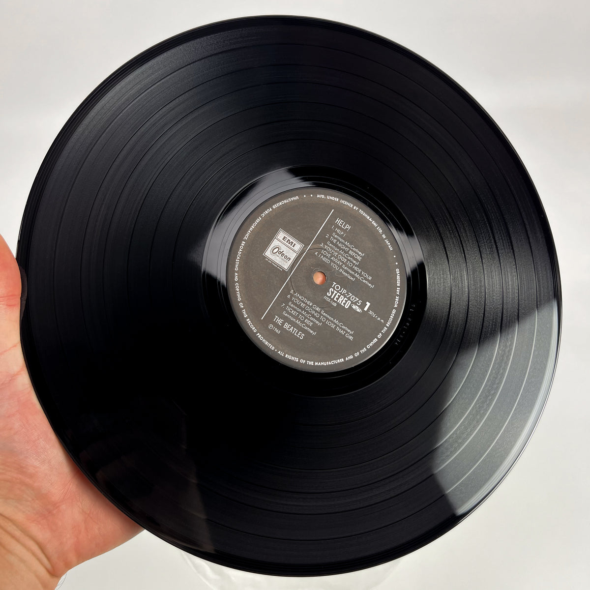 THE BEATLES – Help! Edizione Giapponese 30th Anniversary TOJP-7075 1992 OBI LTD EDITION HIFI