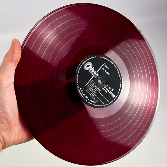 THE BEATLES – Help! Prima Stampa Giapponese OP-7387 1965 Red Vinyl