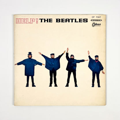 THE BEATLES – Help! Japanische Erstpressung OP-7387 1965 Rotes Vinyl