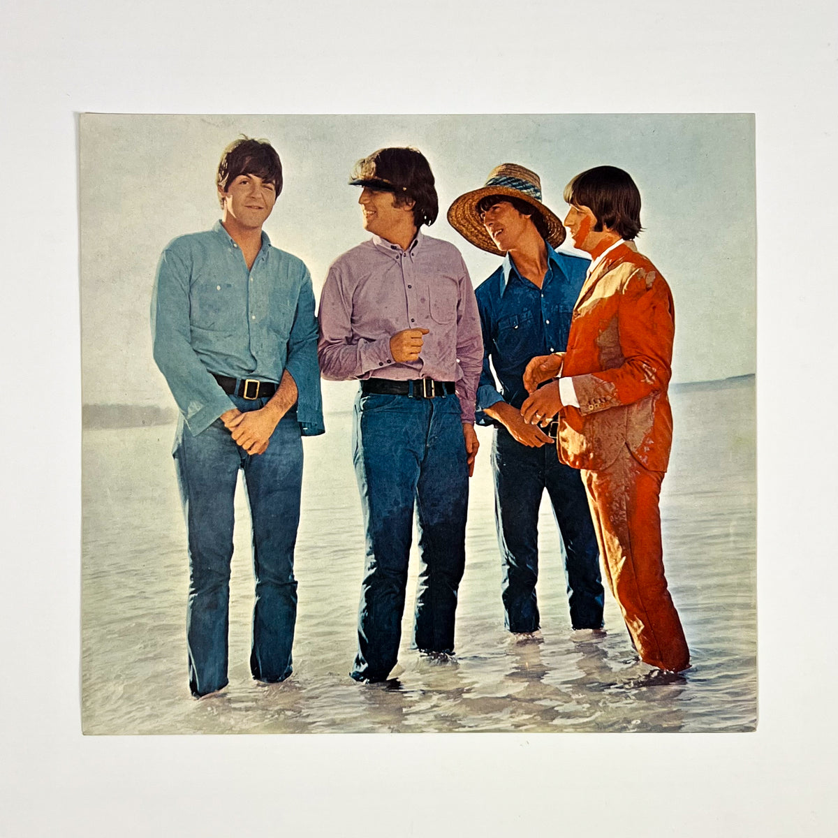 THE BEATLES – Help! Japanische Erstpressung OP-7387 1965 Rotes Vinyl