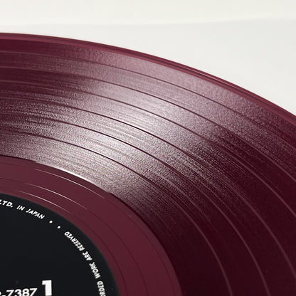 THE BEATLES – Help! Japanische Erstpressung OP-7387 1965 Rotes Vinyl