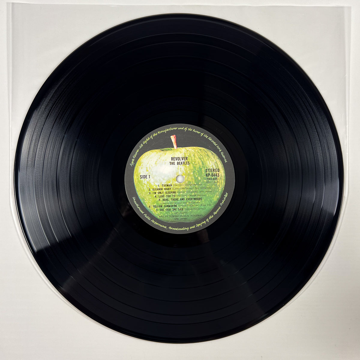 THE BEATLES – Revolver Stampa Giapponese AP-8443 1969 OBI