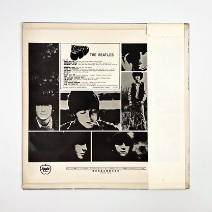 THE BEATLES – Rubber Soul Stampa Giapponese AP-8156 1970 OBI