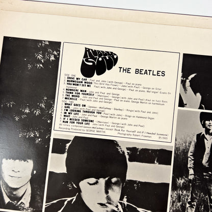 THE BEATLES – Rubber Soul Stampa Giapponese AP-8156 1970 OBI