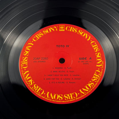 Toto IV –  1ª Edizione Giapponese 20AP 2280 1982