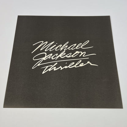 Michael Jackson – Thriller –  1ª Edizione Giapponese Epic 25 3P-399 1982 – Poster