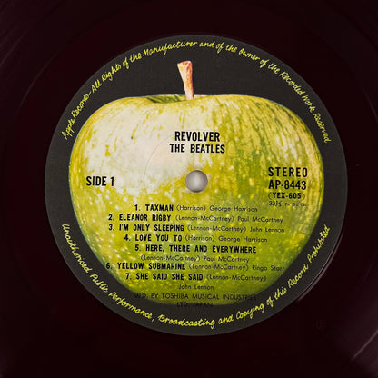 THE BEATLES – Revolver - Stampa Giapponese “Red Wine” – Apple Records AP-8443 1969
