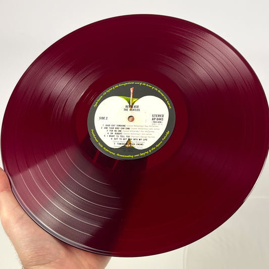 THE BEATLES – Revolver - Stampa Giapponese “Red Wine” – Apple Records AP-8443 1969