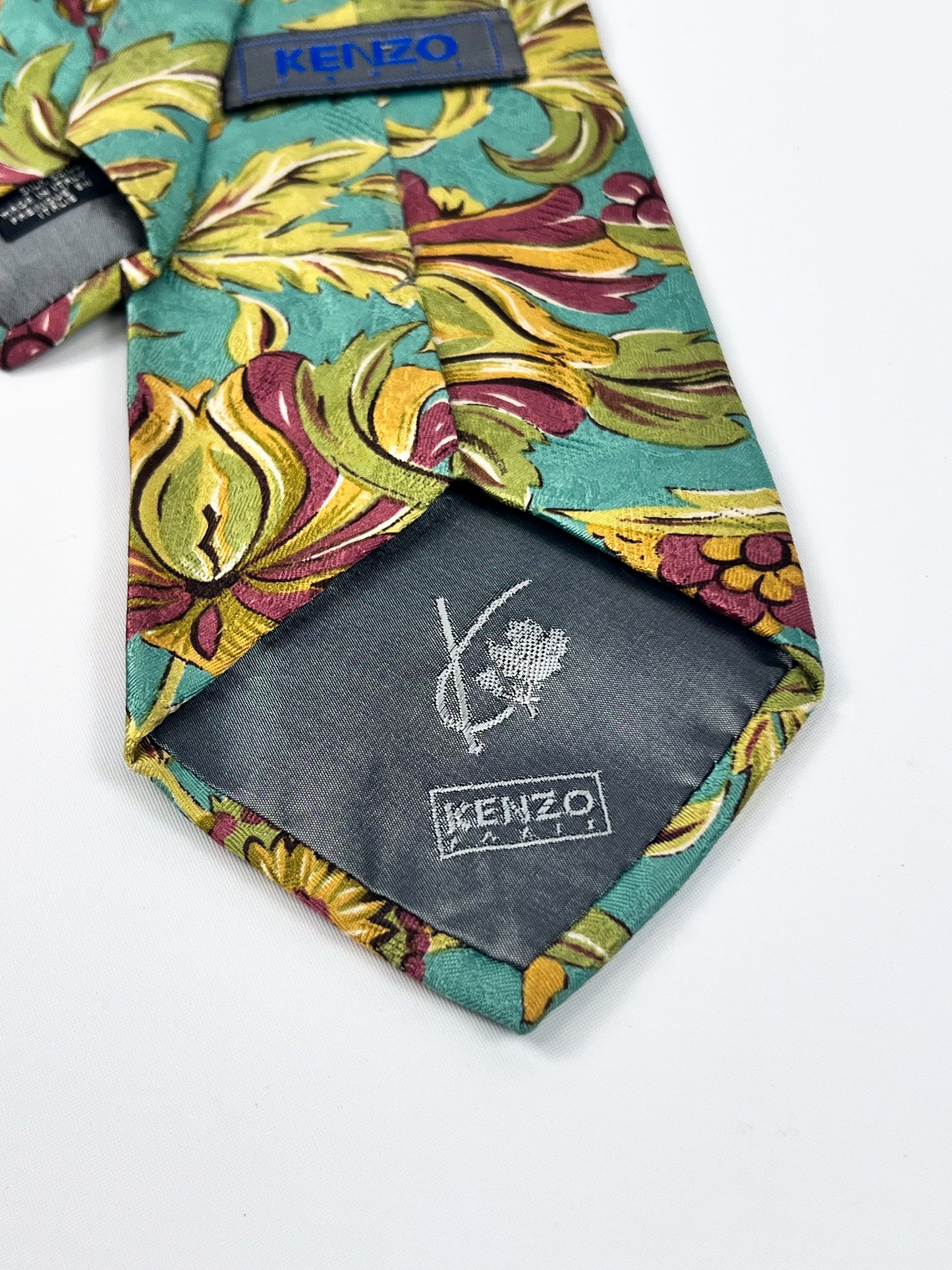 Cravatta vintage Kenzo florale