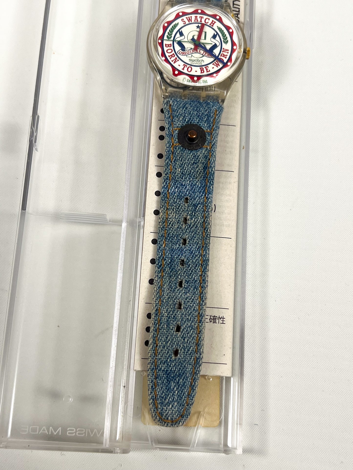 Swatch “Born To Be Worn” GK190 1994