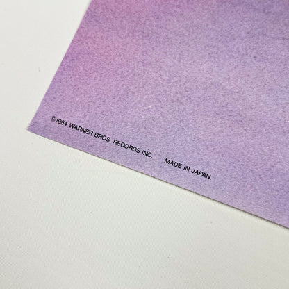 PRINCE AND THE REVOLUTION – Purple Rain 1ª Edizione Giapponese – Warner/Pioneer P-13021 1984 POSTER