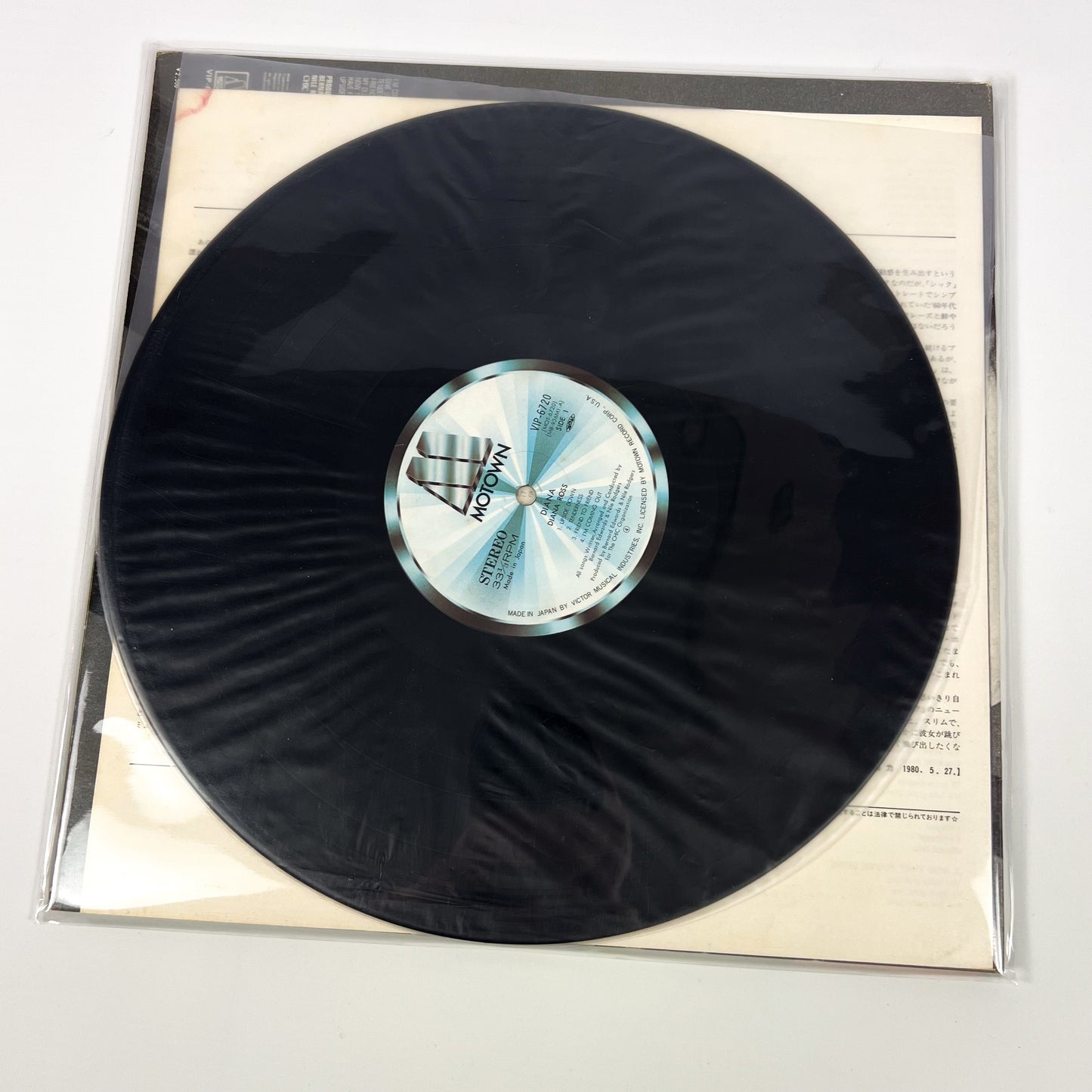 DIANA ROSS – Diana 1ª Edizione Giapponese – Motown VIP-6720 1980