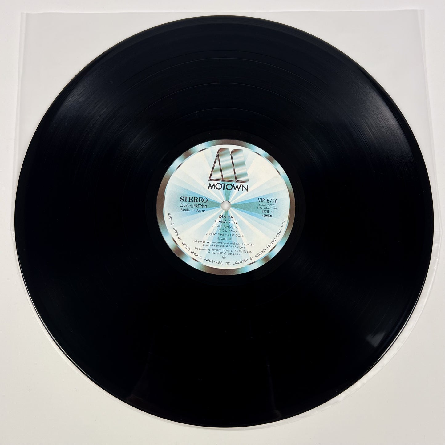 DIANA ROSS – Diana 1ª Edizione Giapponese – Motown VIP-6720 1980