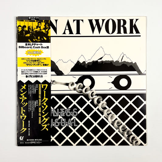 MEN AT WORK – Business As Usual Prima Stampa Giapponese 25·3P-379 1982 OBI
