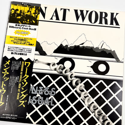 MEN AT WORK – Business As Usual First Japanese Pressing 25·3P-379 1982 OBI