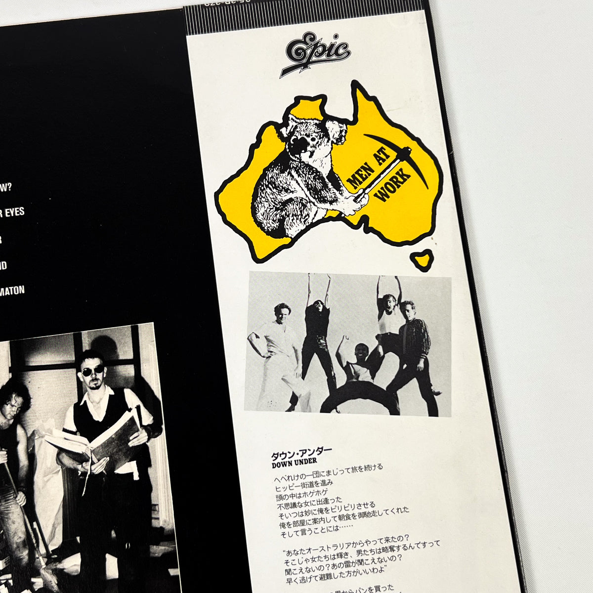 MEN AT WORK – Business As Usual First Japanese Pressing 25·3P-379 1982 OBI