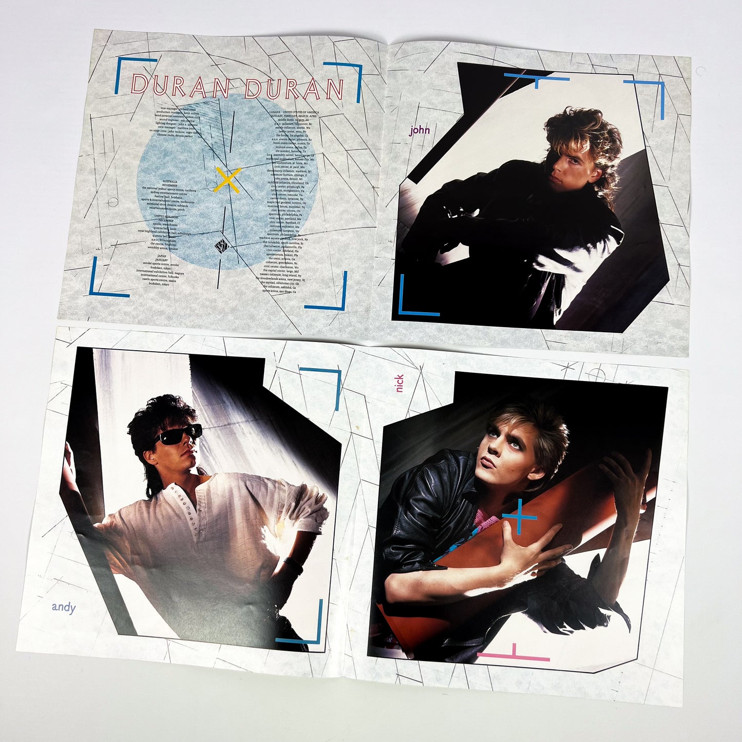 DURAN DURAN – Arena 1st Japanese Edition – EMI EMS-91095 1984