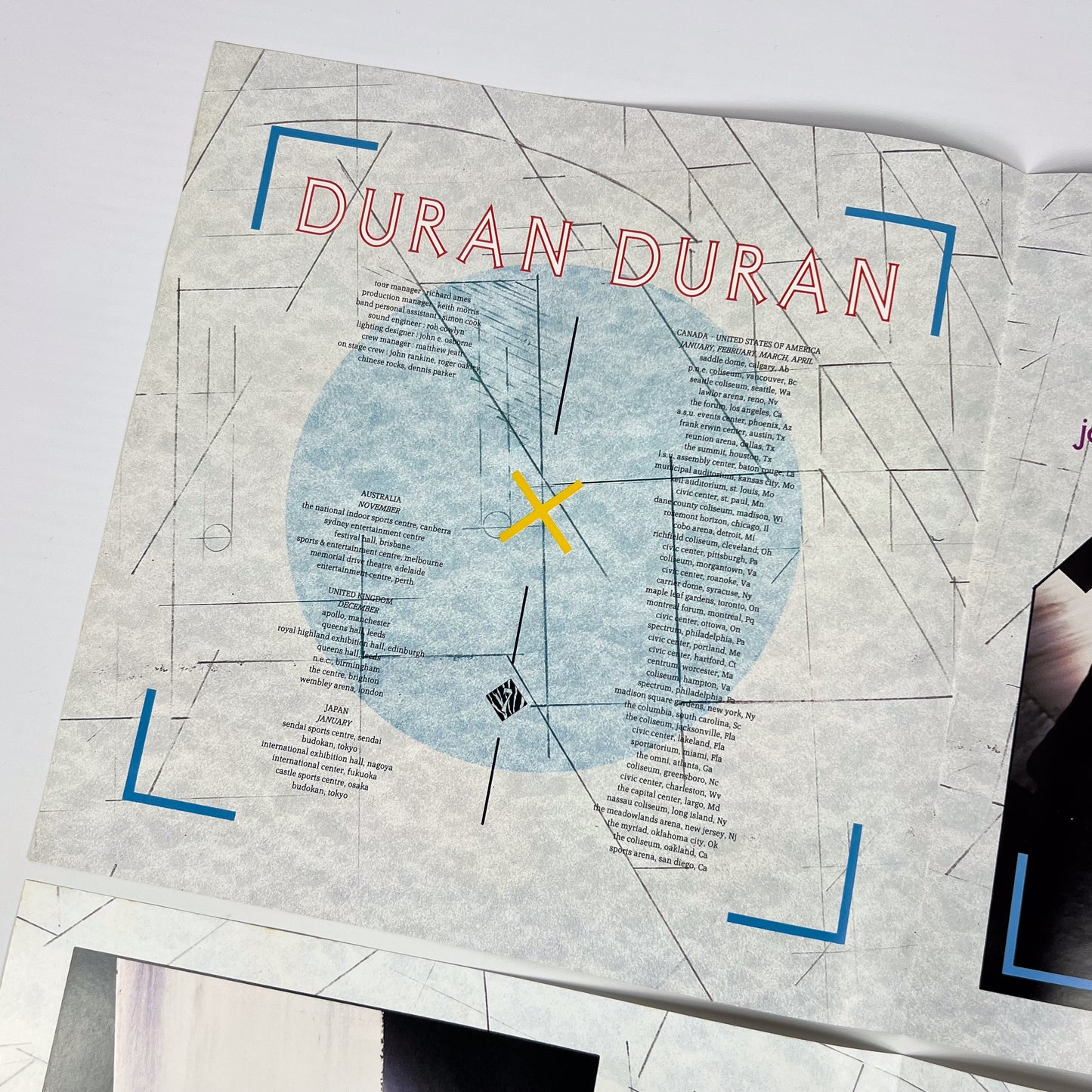 DURAN DURAN – Arena 1st Japanese Edition – EMI EMS-91095 1984