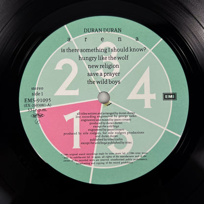 DURAN DURAN – Arena 1ª Edizione Giapponese – EMI EMS-91095 1984