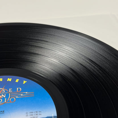JOURNEY – Raised On Radio First Japanese Pressing 28AP 3177 1986 OBI SHRINK BACKSTAGE PASS